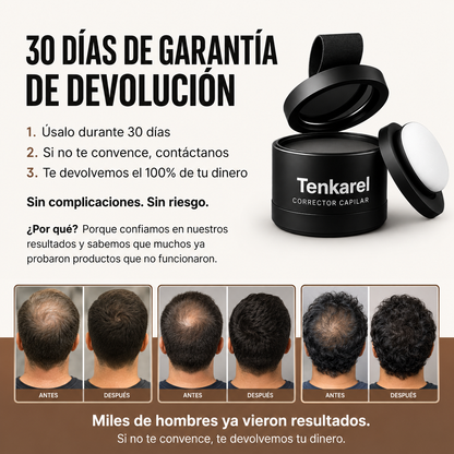 Tenkarel Relleno Para Aumentar la Densidad Capilar