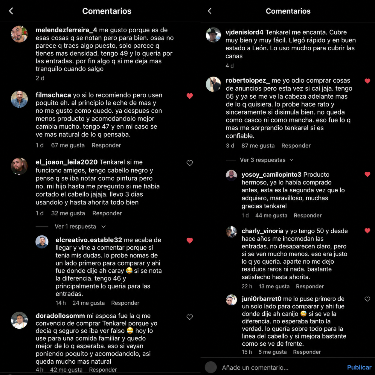 Tenkarel Corrector Capilar